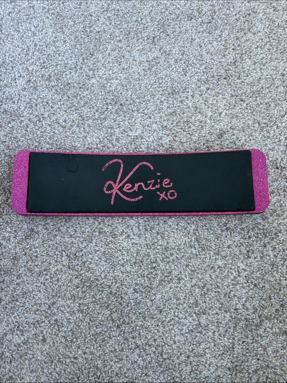 Kenzie (Mackenzie) Ziegler Pink Glitter TurnBoard